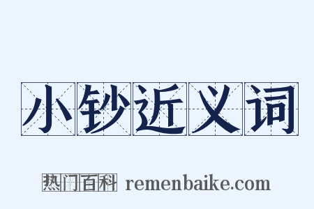 小钞近义词是什么意思的图片